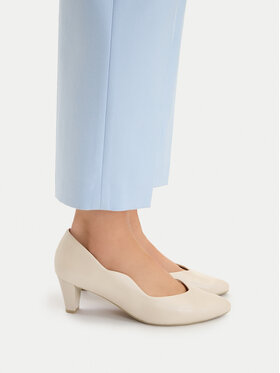 Caprice Pantofi pumps Caprice 9-22400-42 Bej