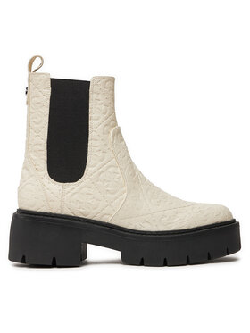 Guess Členková obuv s elastickým prvkom Guess Shuze FLTSHU FAL10 Biela