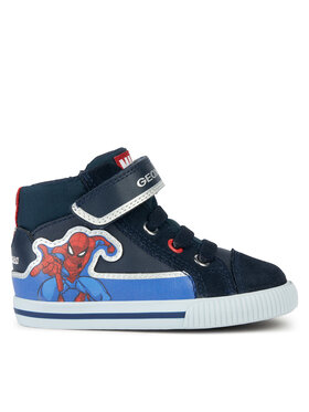Geox Snīkeri Geox SPIDER-MAN B Kilwi Boy B36A7D 08554 C4226 M Tumši zils