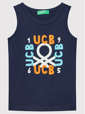 United Colors Of Benetton United Colors Of Benetton Топ 3I1XGH002 Cиній Regular Fit
