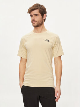 The North Face The North Face Marškinėliai NF0A87NU Smėlio Regular Fit
