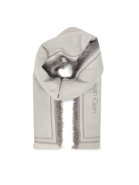 Calvin Klein Tuch Calvin Klein Emblem Graphic Lw Square Scarf LV04F8073G Grau