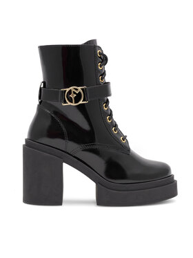 Eva Minge Kotníková obuv Eva Minge HONDA-2 Černá