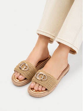 Guess Еспадрильї Guess FLJKLI FAB03 Бежевий