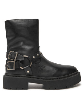 Steve Madden Polokozačky Steve Madden Zwart SM11003405 Černá