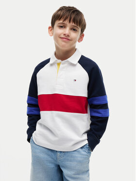 Tommy Hilfiger Tommy Hilfiger Polo Colourblock KB0KB10584 Blanco Regular Fit