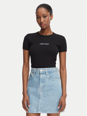 Calvin Klein Jeans Calvin Klein Jeans Camiseta LV047G816G Negro Slim Fit