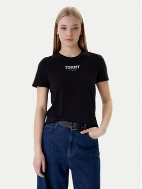 Tommy Jeans Tommy Jeans Camiseta Essential DW0DW21842 Negro Regular Fit