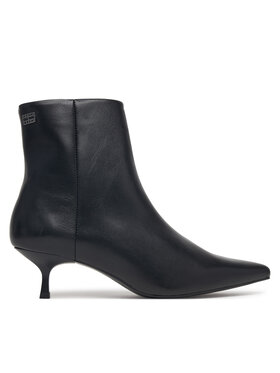 Tommy Jeans Bokacsizma Tommy Jeans Tjw Pointed Kitten Heel Boots EN0EN03172 Fekete