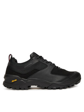 Tommy Hilfiger Snīkeri Tommy Hilfiger Vibram Low Runner Tech FM0FM05657 Melns