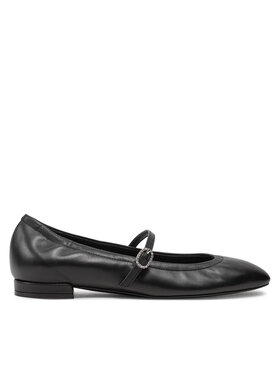 Stuart Weitzman Балетки Stuart Weitzman Claris Ballet Flat SI573 Чорний