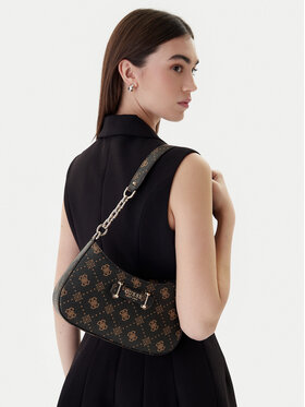 Guess Сумка Guess Carrie Logo HWGP98 98180 Коричневий