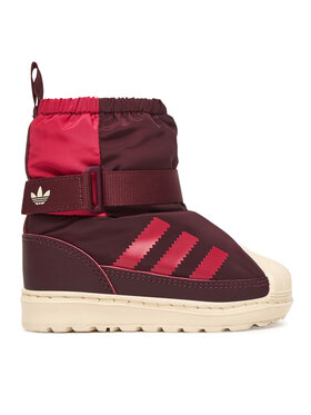 adidas Снігоходи adidas Superstar 360 Boot JR5805 Бордовий