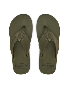 Tommy Hilfiger Žabky Tommy Hilfiger Hilfiger 85 Beach Sandal FM0FM05339 Zelená