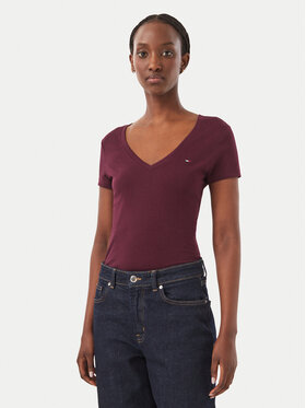 Tommy Jeans Tommy Jeans Camiseta DW0DW20458 Violeta Slim Fit