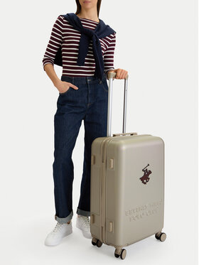 Beverly Hills Polo Club Μεσαία Βαλίτσα Beverly Hills Polo Club CEO-BHPC-M-003-08-BEIGE Μπεζ