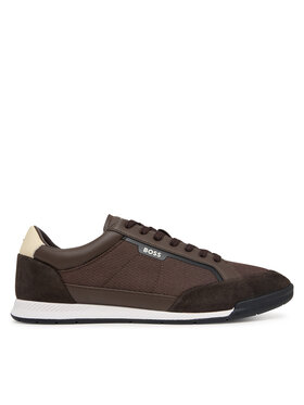 BOSS Sneakersy BOSS Nitan 50573552 Brązowy