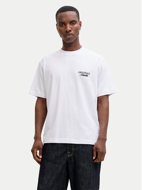 Jack & Jones Jack & Jones T-Shirt Norrebro Typo 12282898 Weiß Regular Fit