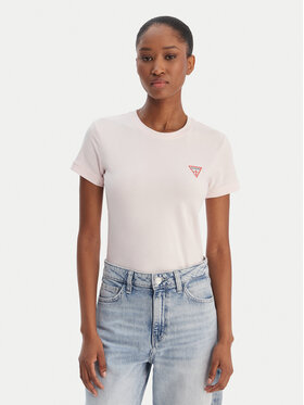 Guess Guess Футболка W2YI44 J1314 Рожевий Regular Fit