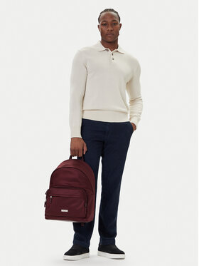 Calvin Klein Rucksack Calvin Klein Sleek Round LV04D3143G Dunkelrot