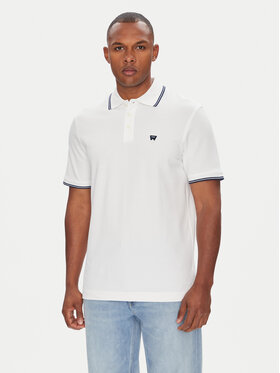 Wrangler Wrangler Polo marškinėliai 112365466 Balta Regular Fit