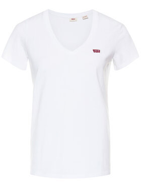 Levi's® Levi's® T-shirt Perfect V-Neck Tee 85341-0002 Bianco Regular Fit