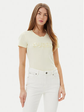Guess Guess Футболка W5GI17 J1314 Жовтий Slim Fit