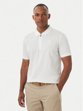 Beverly Hills Polo Club Beverly Hills Polo Club Поло M2734 Білий Regular Fit