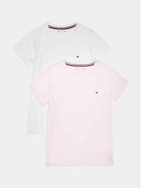 Tommy Hilfiger Tommy Hilfiger Conjunto de camisetas UG0UG00307 Rosa Regular Fit
