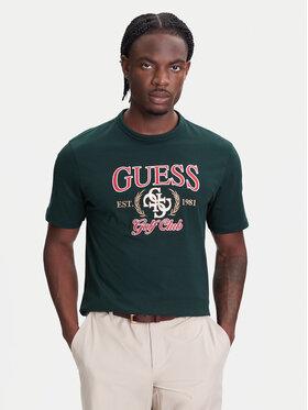 Guess Guess Футболка M5YI22 K8FQ4 Зелений Regular Fit