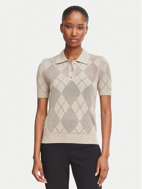 Guess Guess Polo W6YR17 Z0958 Beis Regular Fit