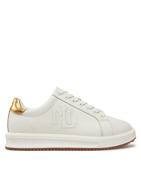 LAUREN RALPH LAUREN Sneakersy LAUREN RALPH LAUREN 802978213001 Biela