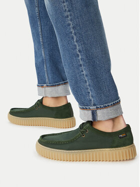 Clarks Туфлі Clarks Torhill Lo 26186160 Зелений