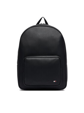 Tommy Hilfiger Batoh Tommy Hilfiger Th Foundation Backpack AM0AM14685 Černá