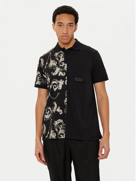 Versace Jeans Couture Versace Jeans Couture Поло 78GAG625 Чорний Regular Fit