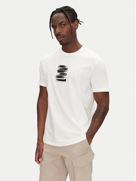 Armani Exchange Armani Exchange Póló XM000548 AF10362 U0009 Fehér Regular Fit