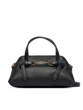 Tommy Hilfiger Τσάντα Tommy Hilfiger Th Buckle Mini Tote AW0AW19034 Μαύρο