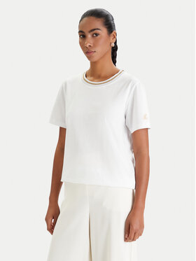 Luisa Spagnoli Luisa Spagnoli Camiseta Balearica 543152 Blanco Regular Fit