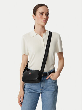 Tommy Jeans Torbica Tommy Jeans Tjw Daily Elevated Crossover AW0AW19042 Crna