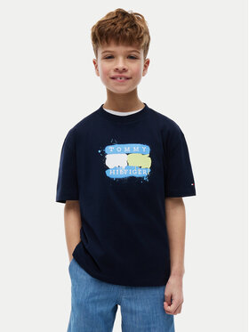 Tommy Hilfiger Tommy Hilfiger Camiseta KB0KB10546 Azul marino Regular Fit
