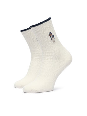 Polo Ralph Lauren Șosete lungi Polo Ralph Lauren 455P18186001 Bej deschis