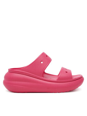 Crocs Šlepetės Crocs Classic Crush Sandal 207670 Rožinė