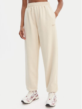 Reebok Reebok Pantalones de chándal Reebok x Ewa Chodakowska RK25621CCW Crema Relaxed Fit