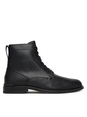 Tommy Hilfiger Csizma Tommy Hilfiger Corporate FM0FM05577 Fekete
