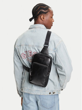 Guess Saszetka Guess HMBOCA P5326 Czarny