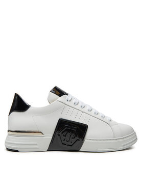 PHILIPP PLEIN Sneakersy PHILIPP PLEIN FADS USC0565 PLE025N Biela