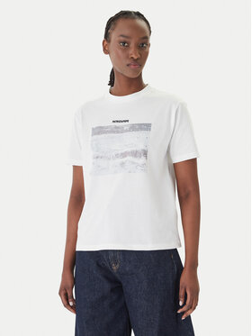 Patrizia Pepe Patrizia Pepe Camiseta 2M4536/J427-W146 Blanco Regular Fit