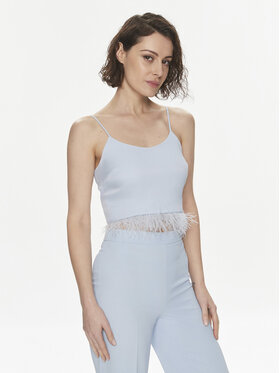 TWINSET TWINSET Топ 241TP2371 Блакитний Regular Fit