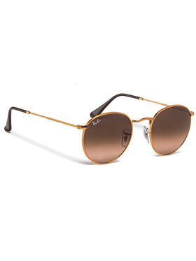 Ray-Ban Сонцезахисні окуляри Ray-Ban Round Metal 0RB3447 9001A5 Коричневий