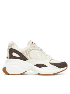 MICHAEL Michael Kors Sneakersy MICHAEL Michael Kors 43R5ZUFS6D Hnedá